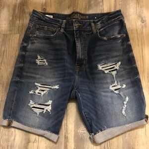American Eagle Men’s Distressed Denim Shorts